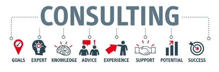 الاستشارات الادراية والمالية والفنية